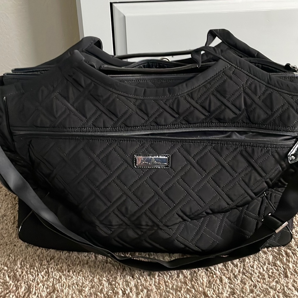 NWOT Vera Bradley black travel bag